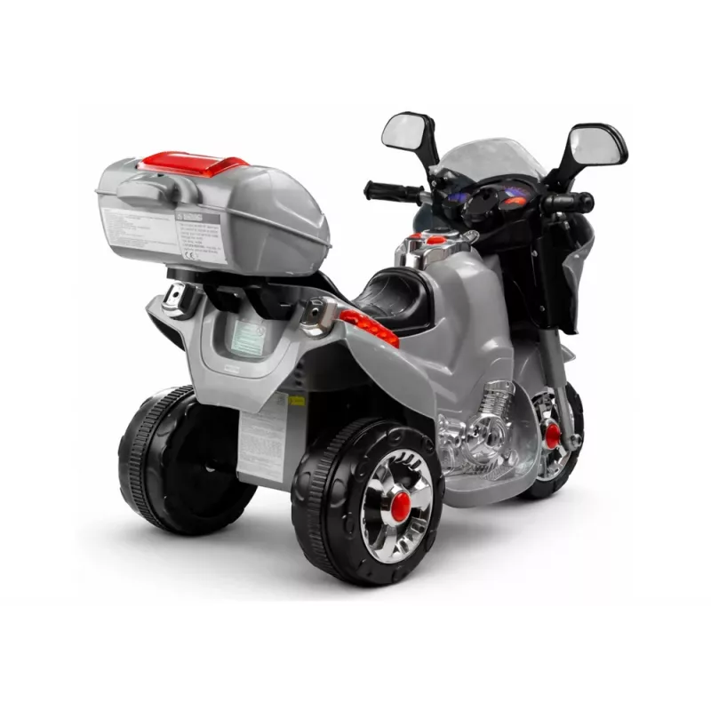 LEAN CARS HC8051 Gris Moto eléctrica para niños