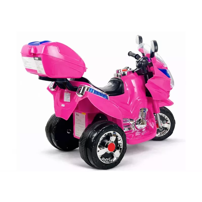 LEAN CARS HC8051 Pink Moto eléctrica para niños