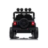 LEAN CARS Jeep Rubicon DK-JWR558 Coche infantil eléctrico con batería de 24V para niños, Negro
