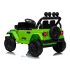 LEAN CARS Jeep Rubicon DK-JWR558 24V Verde Vehículo a batería para montar