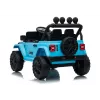 LEAN CARS Jeep Rubicon DK-JWR558 24V Azul claro Vehículo infantil a batería con mando a distancia para padres