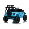 LEAN CARS Jeep Rubicon DK-JWR558 24V Azul claro Vehículo infantil a batería con mando a distancia para padres