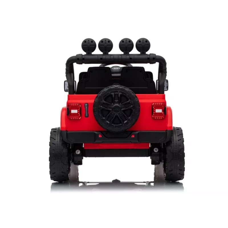 LEAN CARS Jeep Rubicon DK-JWR558 24V vehículo eléctrico infantil rojo
