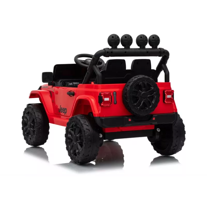 LEAN CARS Jeep Rubicon DK-JWR558 24V vehículo eléctrico infantil rojo