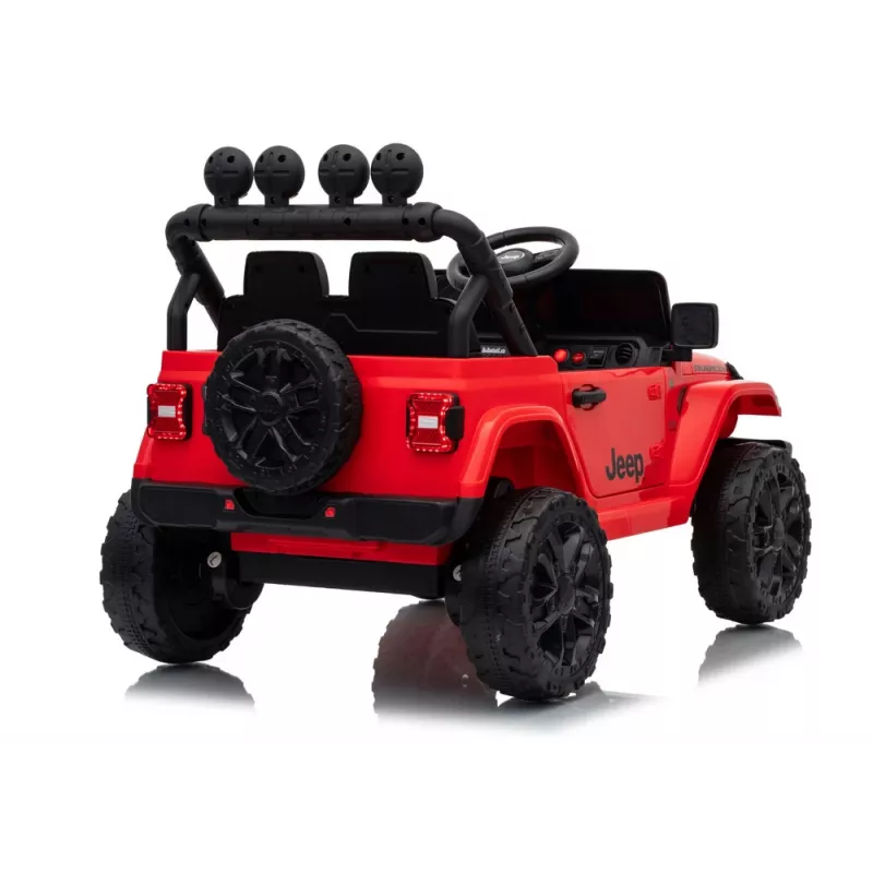 LEAN CARS Jeep Rubicon DK-JWR558 24V vehículo eléctrico infantil rojo