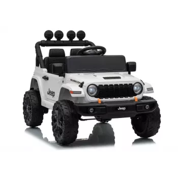 Vehículo infantil eléctrico LEAN CARS Jeep Rubicon DK-JWR558 24V Blanco