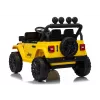 LEAN CARS Jeep Rubicon DK-JWR558 24V vehículo infantil a batería amarillo con mando a distancia