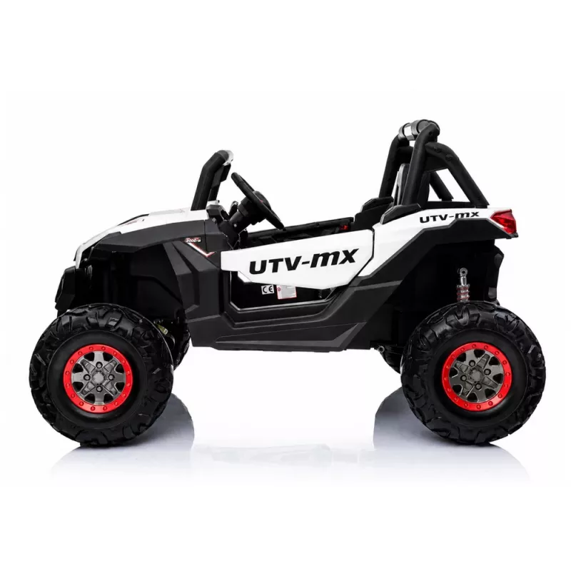 LEAN CARS Jeep XMX Blanco - Coche eléctrico para niños