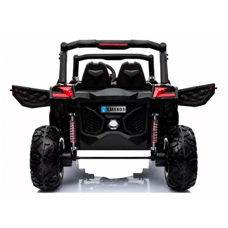 LEAN CARS Jeep XMX603 Coche eléctrico para niños - Negro con MP4