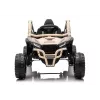LEAN CARS Kawasaki JS330 coche a batería 24V 5Ah negro y beige