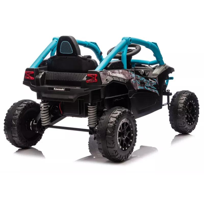 LEAN CARS Kawasaki JS330 24V 5Ah Coche a batería negro y azul