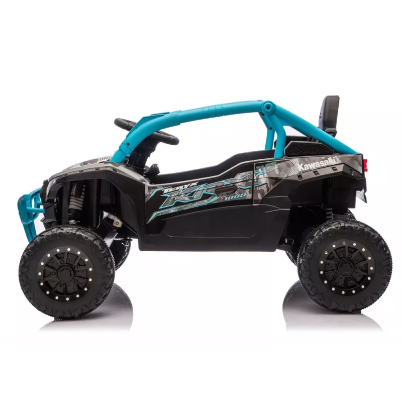 LEAN CARS Kawasaki JS330 24V 5Ah Coche a batería negro y azul