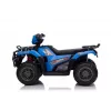 LEAN CARS Quad eléctrico infantil JC915 Azul – 12V, 2x35W, ruedas EVA