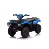 LEAN CARS Quad eléctrico infantil JC915 Azul – 12V, 2x35W, ruedas EVA