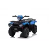 LEAN CARS Quad eléctrico infantil JC915 Azul – 12V, 2x35W, ruedas EVA