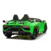 LEAN CARS Lamborghini Aventador SX2028 Coche eléctrico para niños, verde