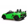 LEAN CARS Lamborghini Aventador SX2028 Coche eléctrico para niños, verde
