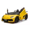 Coche eléctrico infantil LEAN CARS Lamborghini Aventador SX2028, amarillo