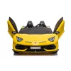 Coche eléctrico infantil LEAN CARS Lamborghini Aventador SX2028, amarillo