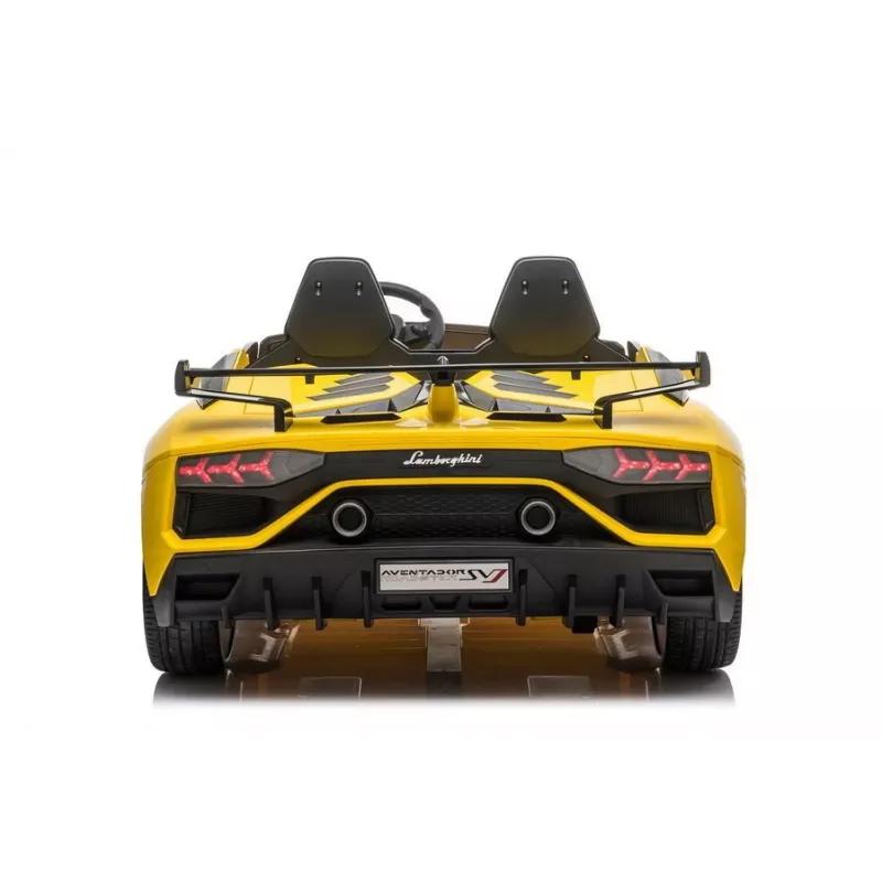 Coche eléctrico infantil LEAN CARS Lamborghini Aventador SX2028, amarillo