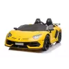 Coche eléctrico infantil LEAN CARS Lamborghini Aventador SX2028, amarillo