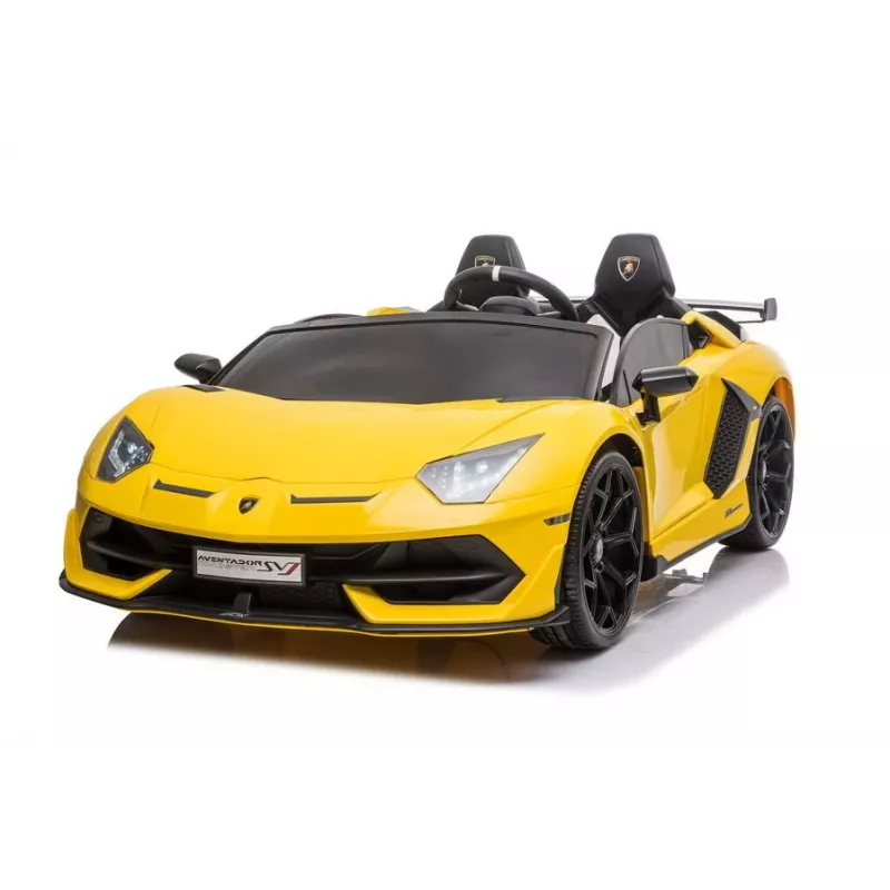 Coche eléctrico infantil LEAN CARS Lamborghini Aventador SX2028, amarillo