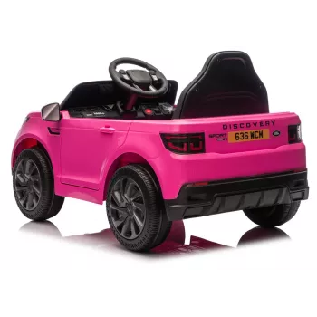 LEAN CARS Land Rover Discovery DLS-K06 vehículo infantil de batería rosa