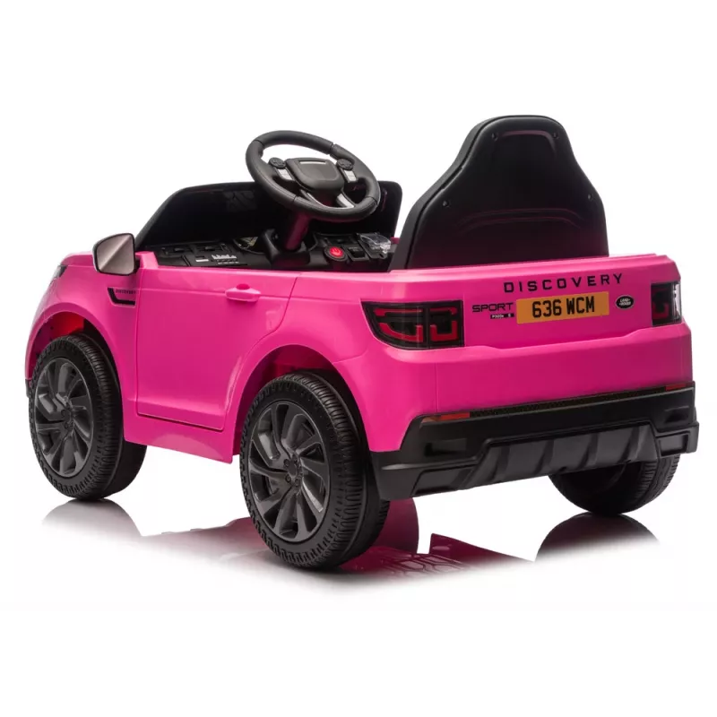 LEAN CARS Land Rover Discovery DLS-K06 vehículo infantil de batería rosa