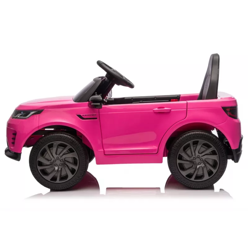 LEAN CARS Land Rover Discovery DLS-K06 vehículo infantil de batería rosa