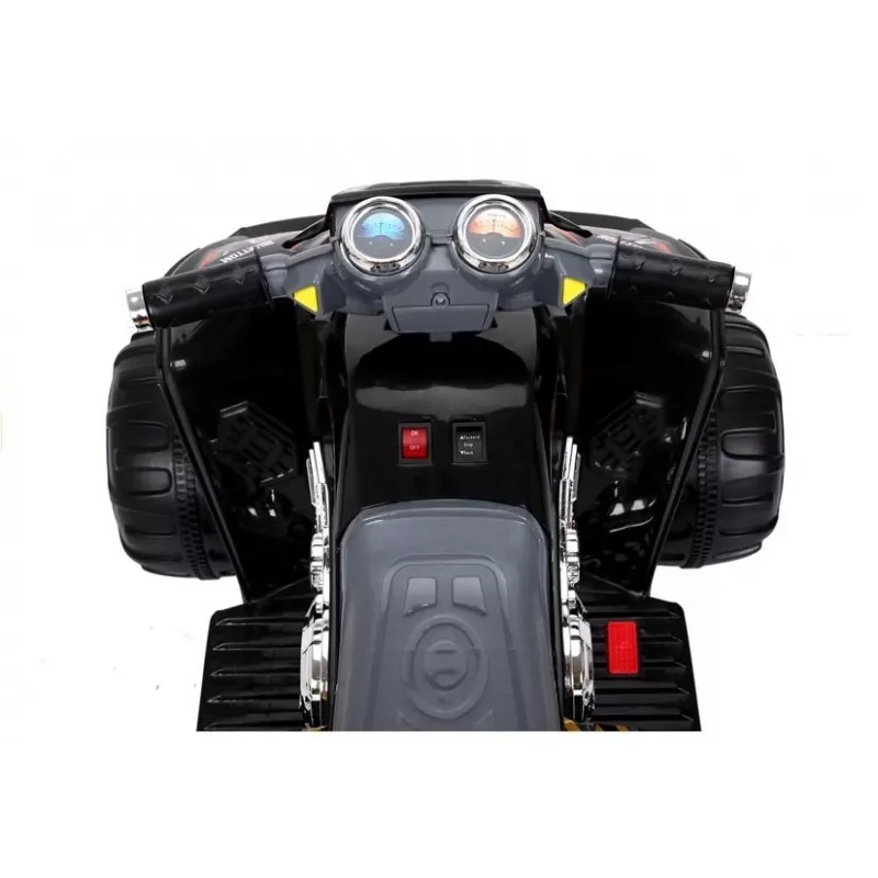 LEAN CARS Medium Quad Black - Vehículo eléctrico para niños
