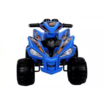 LEAN CARS Medium Quad Blue - Quad eléctrico para niños
