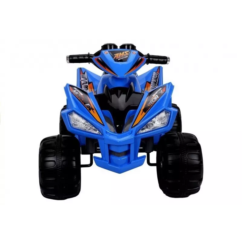 LEAN CARS Medium Quad Blue - Quad eléctrico para niños