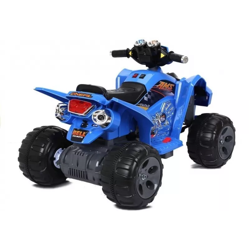 LEAN CARS Medium Quad Blue - Quad eléctrico para niños