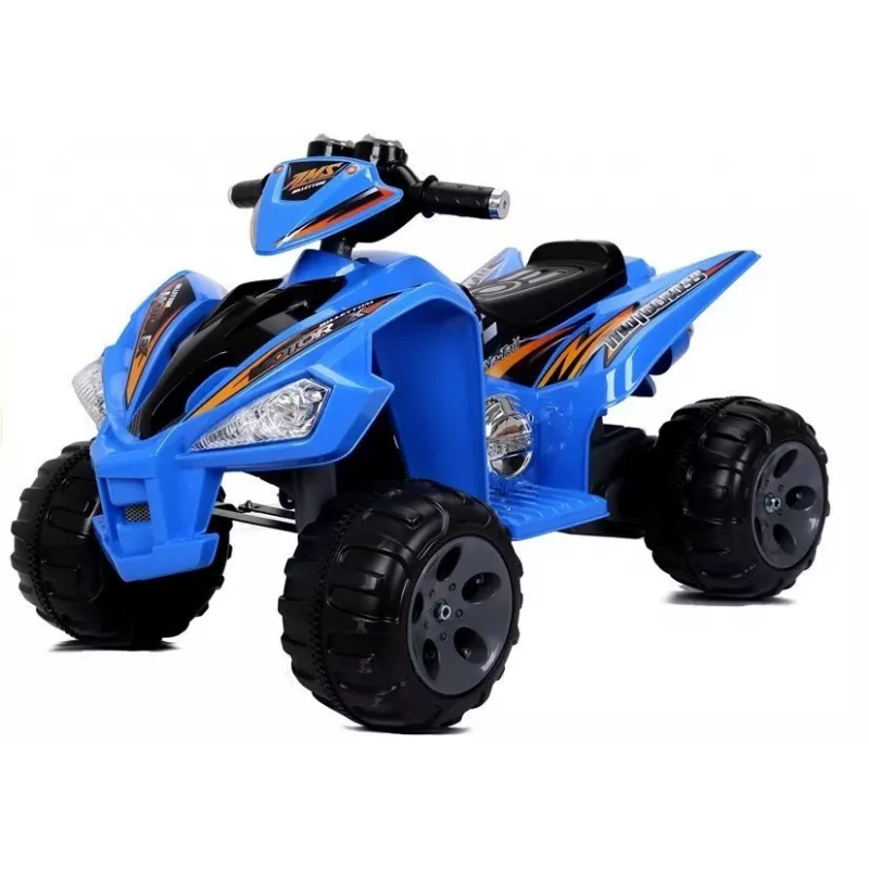LEAN CARS Medium Quad Blue - Quad eléctrico para niños
