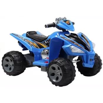 LEAN CARS Medium Quad Blue - Quad eléctrico para niños