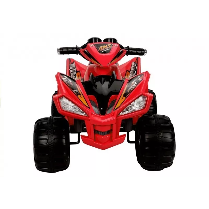 LEAN CARS Medium Quad Red - Quad eléctrico para niños