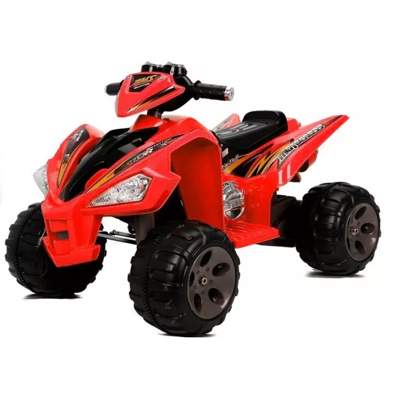 LEAN CARS Medium Quad Red - Quad eléctrico para niños
