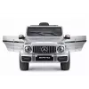 LEAN CARS Coche de batería Mercedes AMG G 63 plateado pintado