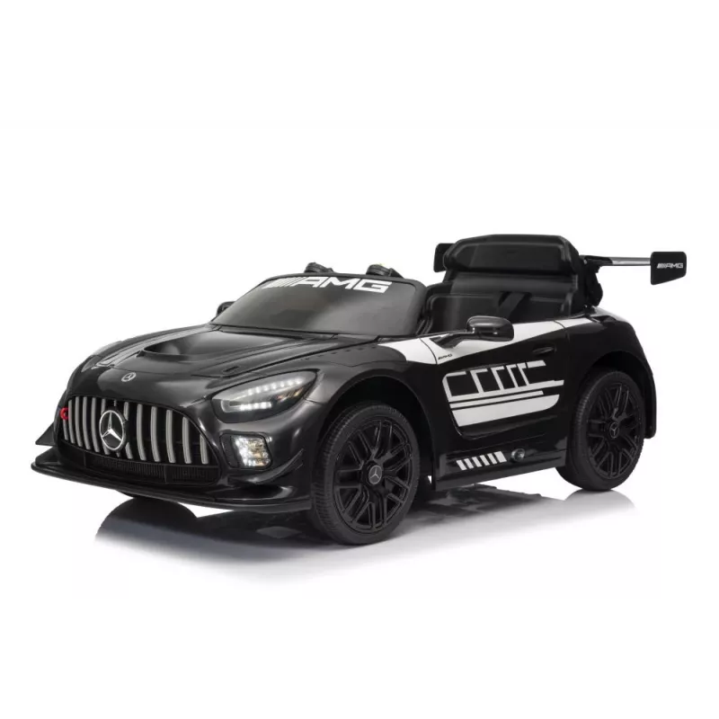 LEAN CARS Coche de batería Mercedes AMG GT3 negro