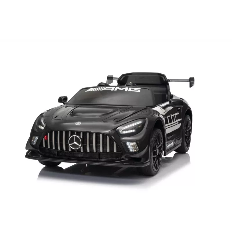 LEAN CARS Coche de batería Mercedes AMG GT3 negro