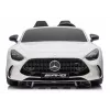 LEAN CARS Mercedes-AMG GT63 24V blanco vehículo montable a batería