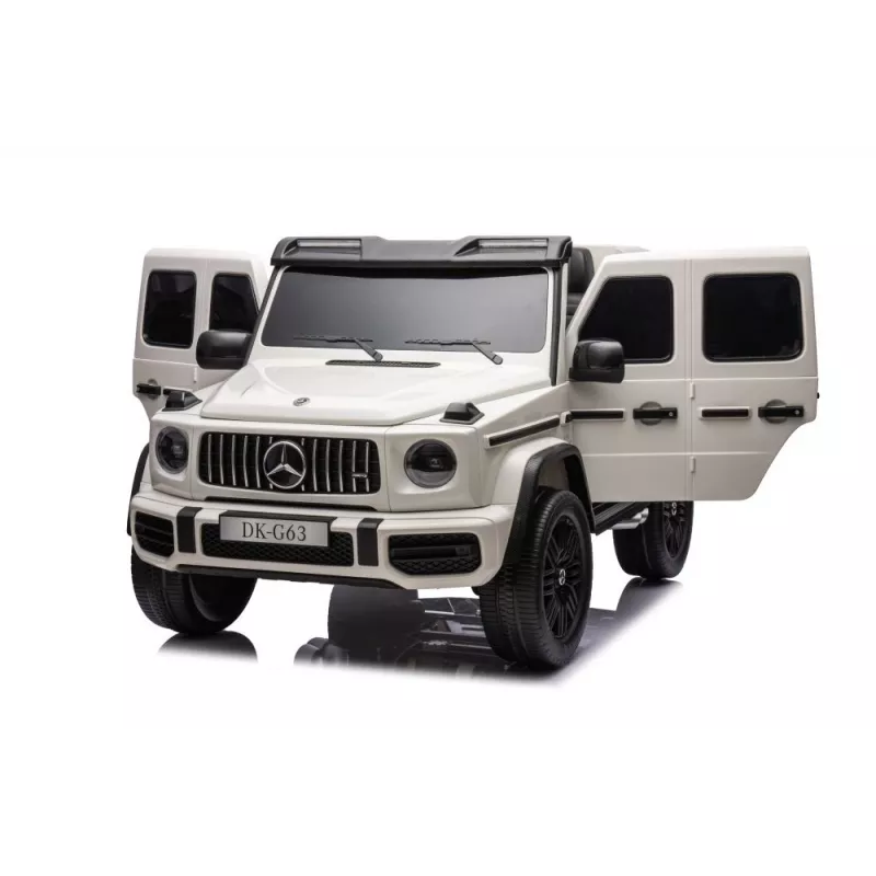 LEAN CARS Coche de batería Mercedes G63 XXL 24V blanco