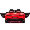 LEAN CARS Coche de batería Mercedes GT63 AMG DK-GT63 24V LCD rojo