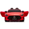 LEAN CARS Coche de batería Mercedes GT63 AMG DK-GT63 24V LCD rojo