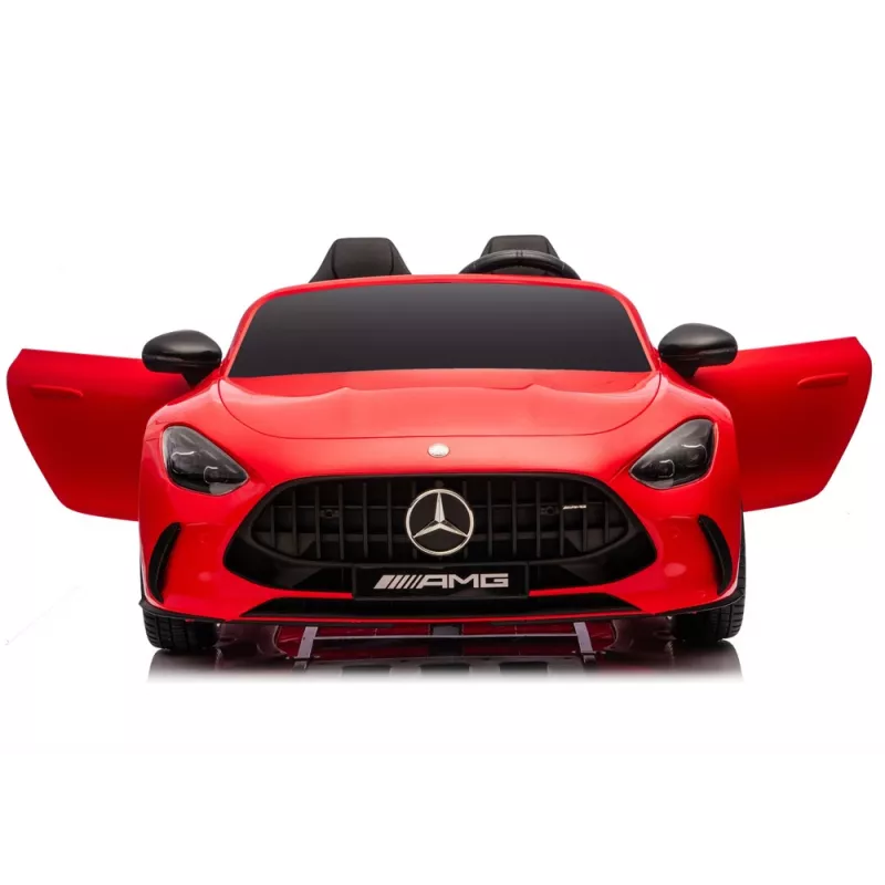 LEAN CARS Coche de batería Mercedes GT63 AMG DK-GT63 24V LCD rojo