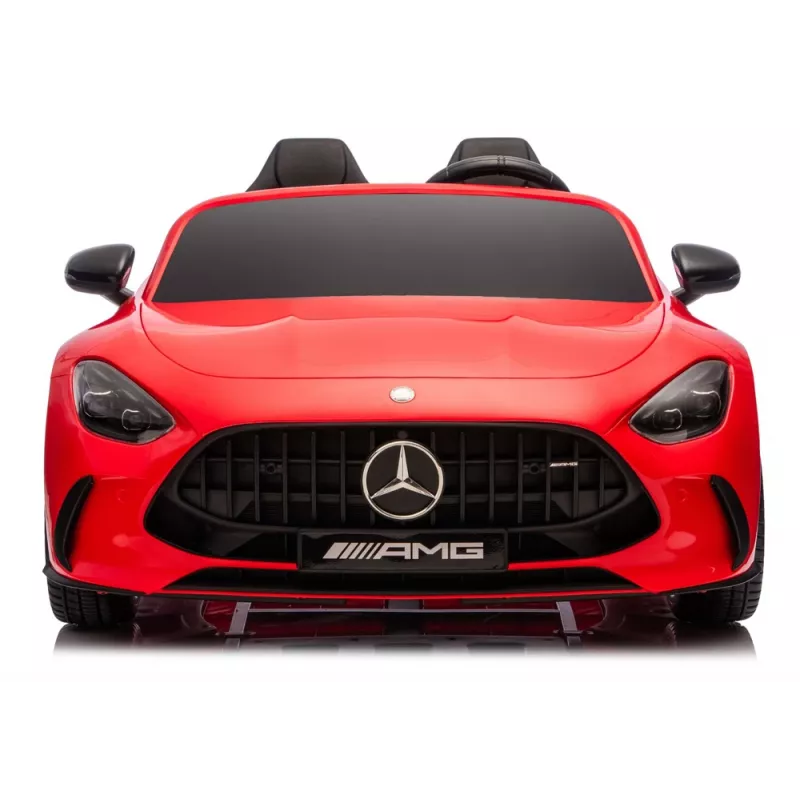 LEAN CARS Coche de batería Mercedes GT63 AMG DK-GT63 24V LCD rojo