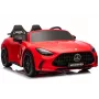 LEAN CARS Coche de batería Mercedes GT63 AMG DK-GT63 24V LCD rojo