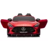 LEAN CARS Coche de batería Mercedes GT63 AMG DK-GT63 24V LCD rojo