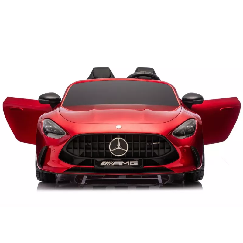 LEAN CARS Coche de batería Mercedes GT63 AMG DK-GT63 24V LCD rojo