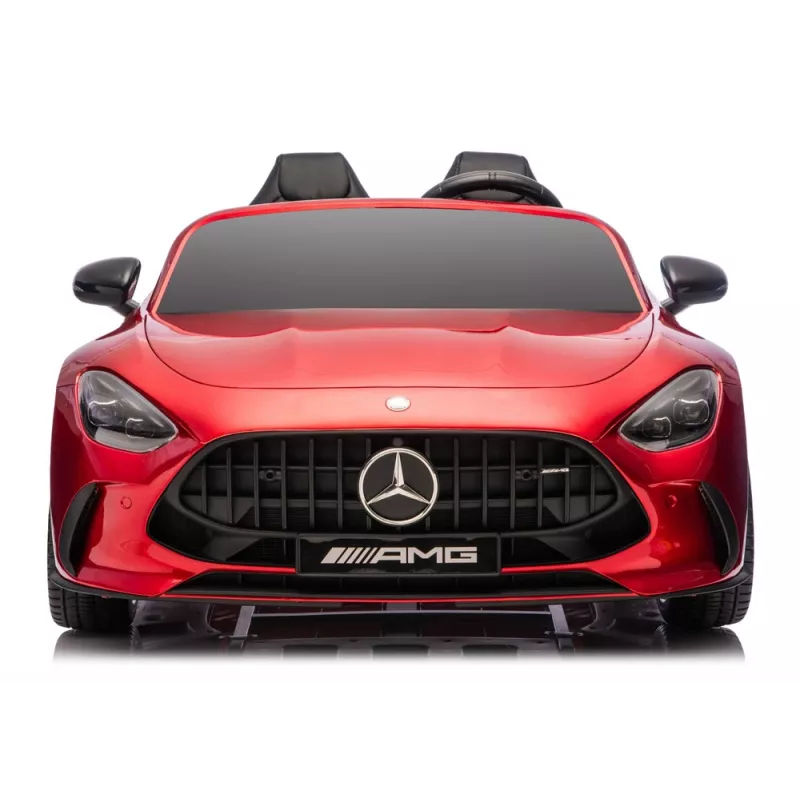 LEAN CARS Coche de batería Mercedes GT63 AMG DK-GT63 24V LCD rojo